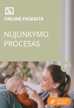 Web seminaras ''Nujunkimo procesas'' poster