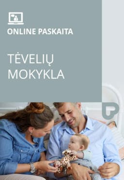 Web seminaras ''Tėvelių mokykla'' poster