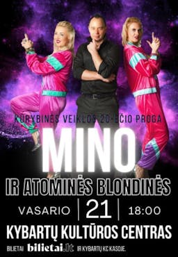 Mino ir Atominės blondinės poster