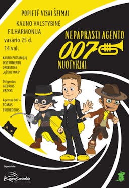 NEPAPRASTI AGENTO 007 NUOTYKIAI poster