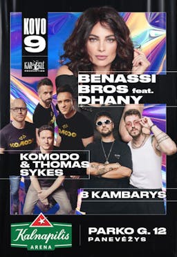 Benassi Bros feat. Dhany, Komodo & Thomas Sykes, 8 kambarys poster