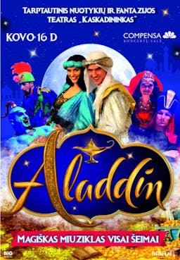 Aladinas ir stebuklingoji lempa poster