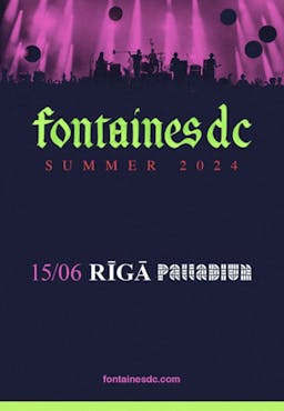 Fontaines D.C. poster