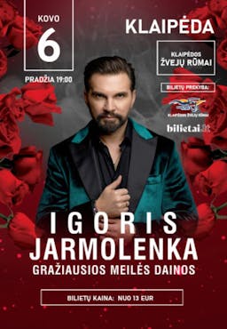 Igoris Jarmolenka |  Gražiausios meilės dainos poster