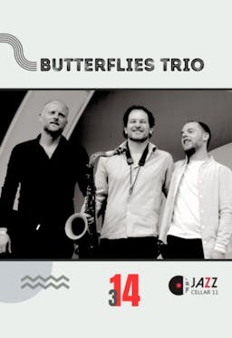 Trio Butterflies poster