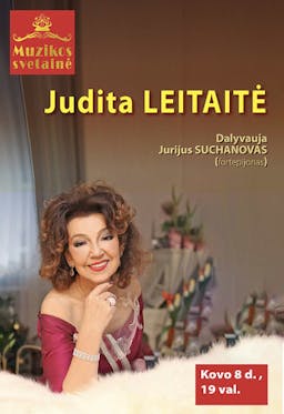 Dainuoja Judita Leitaitė poster