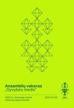Ansamblių vakaras ''Gyvybės medis'' poster