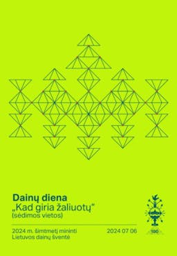 Dainų diena ''Kad giria žaliuotų'' poster