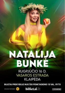Natalija Bunkė poster