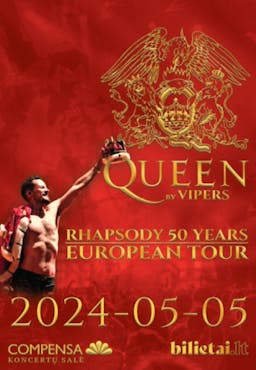Queen Show by Vipers "Bohemian Rhapsody – 50 Years On!" poster