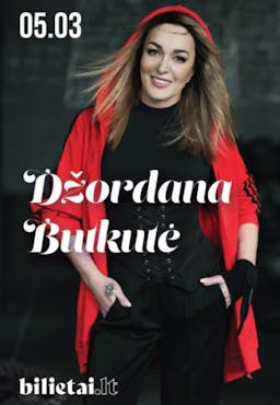 Džordana Butkutė | Afteris poster