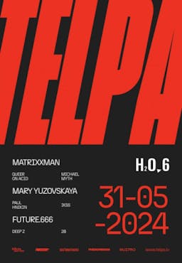 Telpa: 12h Techno Warehouse poster