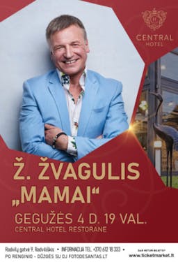 Muzikinis vakaras. ŽILVINAS ŽVAGULIS "MAMAI" poster