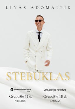 Linas Adomaitis ''Stebuklas'' poster
