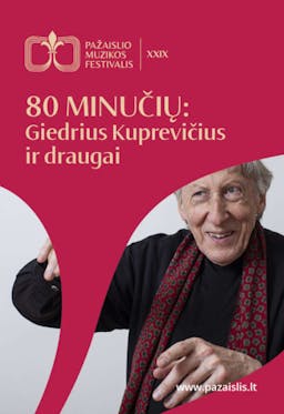 80 MINUČIŲ: Giedrius Kuprevičius ir draugai poster