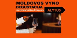 Moldovos vyno degustacija restorane "Traukinys M23" poster