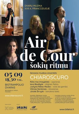 Chiaroscuro | Air de cour - šokių ritmu poster