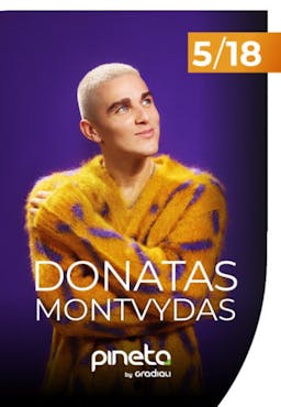 Donatas Montvydas poster