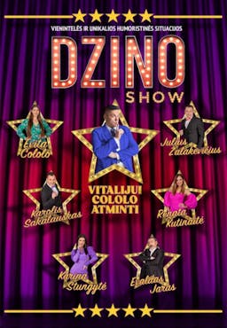 Dzino show poster