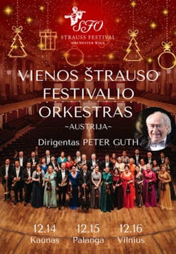 Vienos Štrauso Festivalio orkestras poster