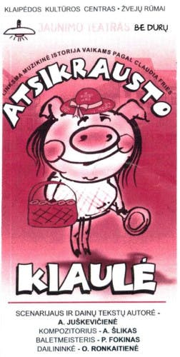 Atsikrausto kiaulė poster